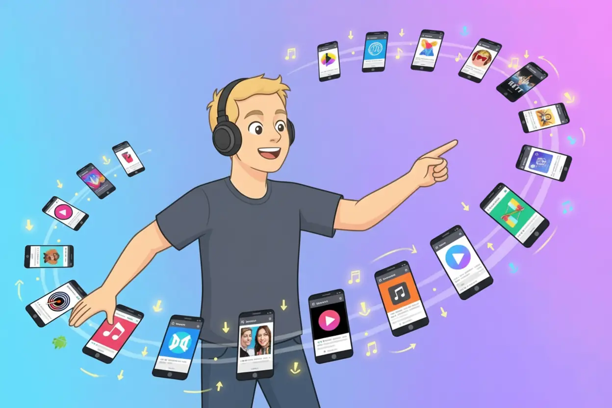 20 Best Music Apps Without Ads for iPhone and Android (Free and Paid 2025 Edition)