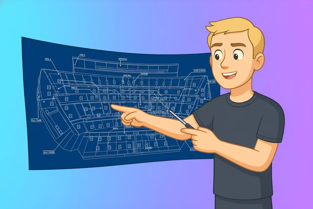 Speaker Positioning Science for Huge Arenas